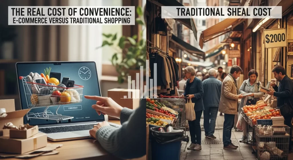 The Real Cost of Convenience: e-Commerce versus. Traditional Shopping