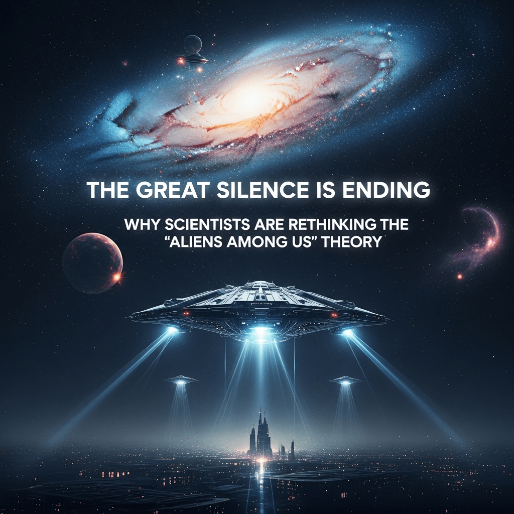 The Great Silence is Ending: Why Scientists Are Rethinking the "Aliens Among Us" Theory
