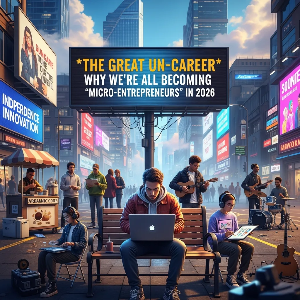 The Great Un-Career: Why We’re All Becoming ‘Micro-Entrepreneurs’ in 2026