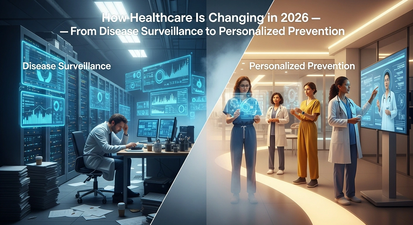 How Healthcare Is Changing in 2026 — From Disease Surveillance to Personalized Prevention How Healthcare Is Changing in 2026 — From Disease Surveillance to Personalized Prevention